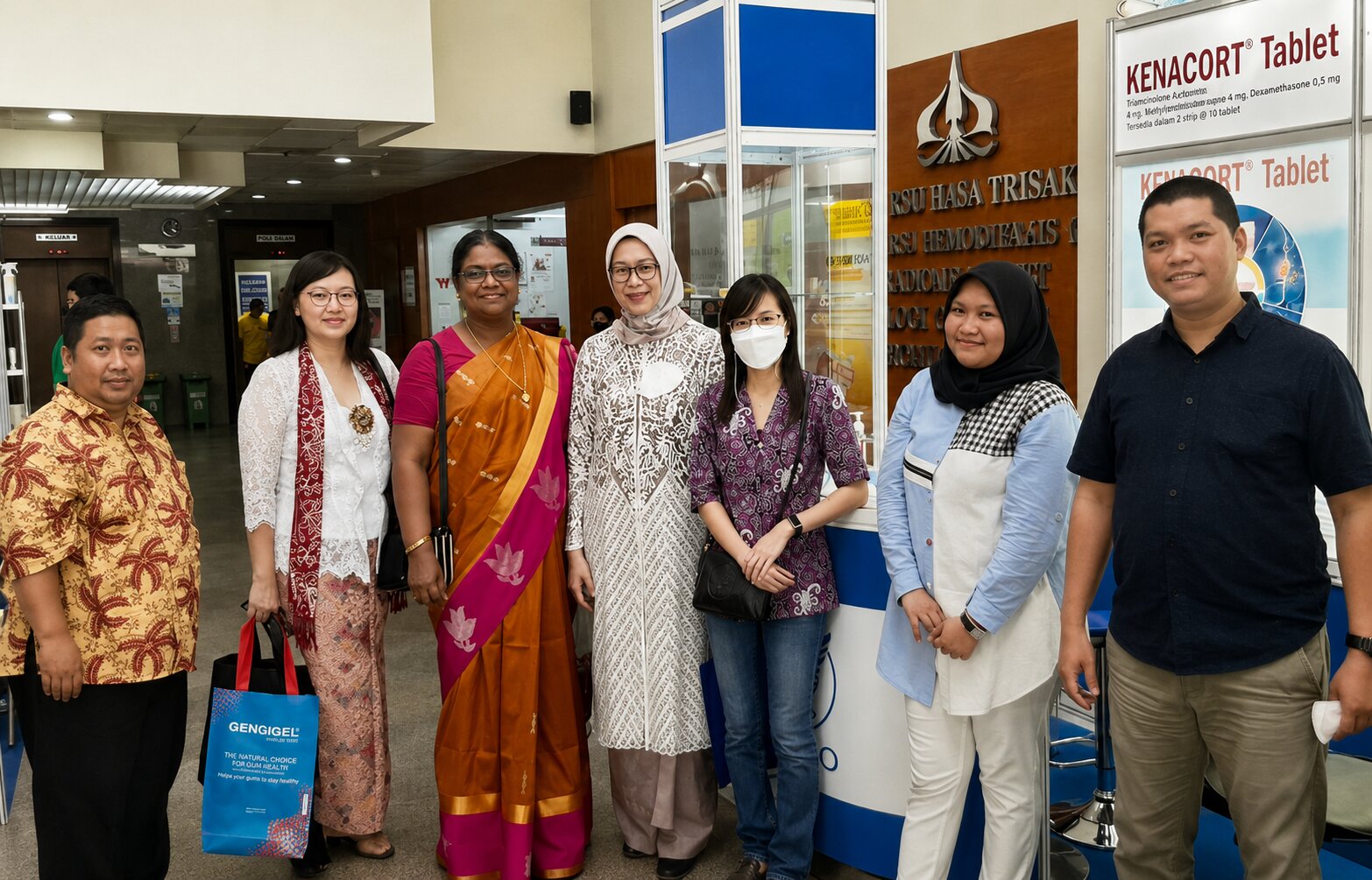 Prof. Dr. Elizabeth Joshua participating in a professional dental event